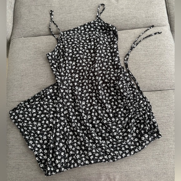 Kendall +Kylie Floral Long Dress Hibiscus Y2k Fairy Style Cottagecore Small Slip - Picture 3 of 5